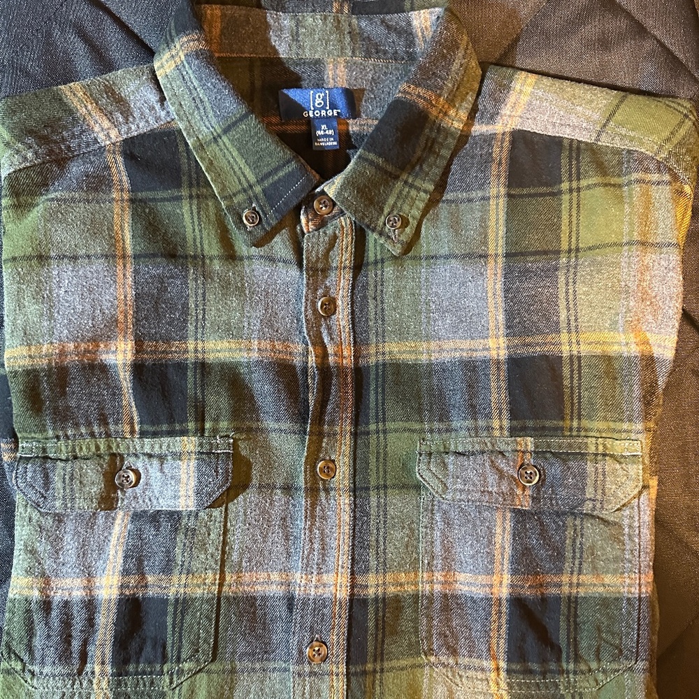 Flannel long sleeve shirt